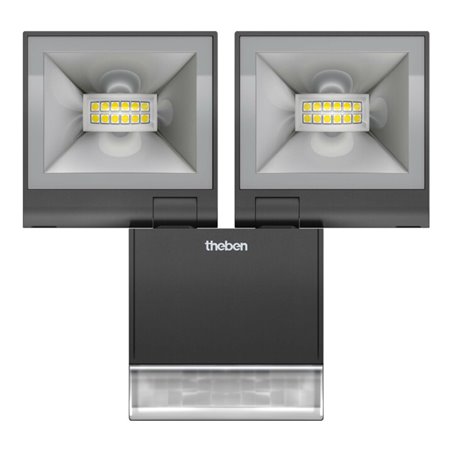 Theben LED Strahler 3000K,20W,schwarz theLeda S20 W BK