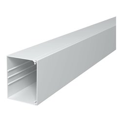 OBO Bettermann Vertr Wand+Deckenkanal m.Obert. 100x130mm,PVC WDK100130RW