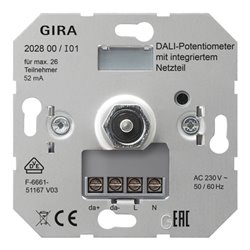 Gira DALI-Potentiometer Netzteil Einsatz 202800