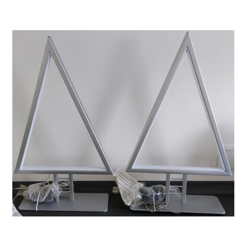 Hellum LED-Metallbaum m.Neonlichtschlauch 578126