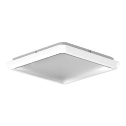 RZB LED-Wand-/Deckenleuchte 4000K 250x250x52 PC 221180.002.1