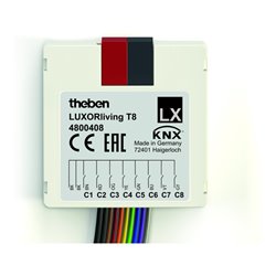 Theben Smart Home-System 8 Kanäle LUXORliving T8