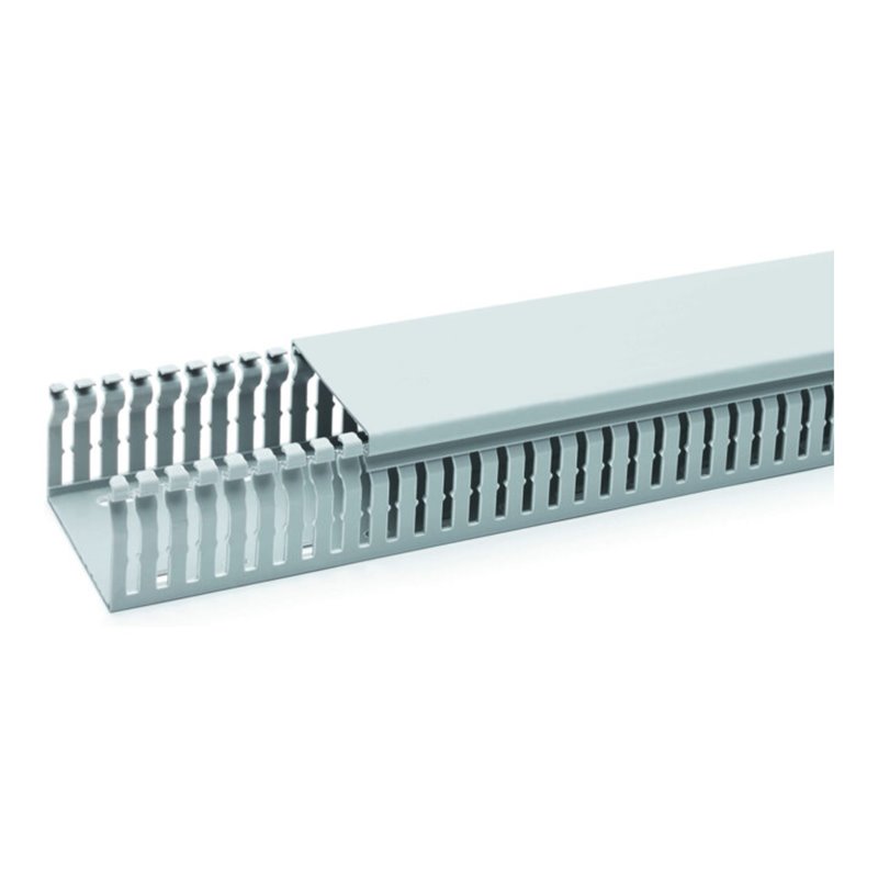 Rehau BE-DIN Kanalunt./-oberteil 75x100 sgr BEDIN75100