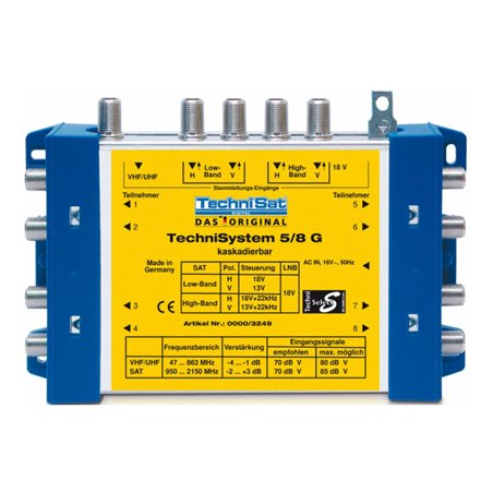 TechniSat Multischalter Grundeinheit TECHNISYSTEM58G2