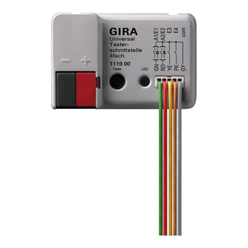 Gira Uni-Tasterschnittstelle 4fach 111900