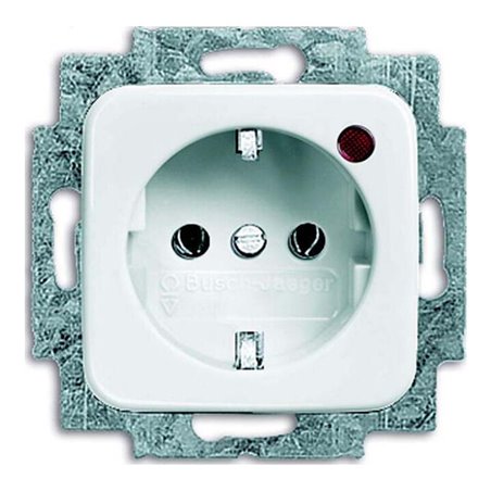 Busch-Jaeger Steckdosen-Einsatz ws Überspannungsschutz 2310EUGL/VA-212-11