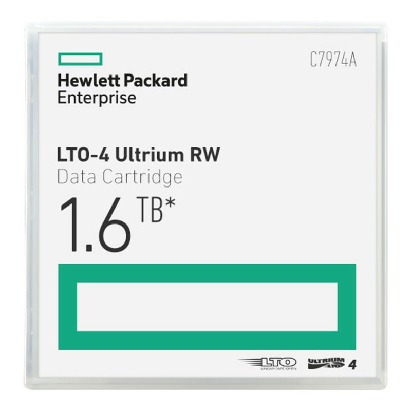 HP LTO Ultrium-4 Cartridge 800/1.6TB C7974A