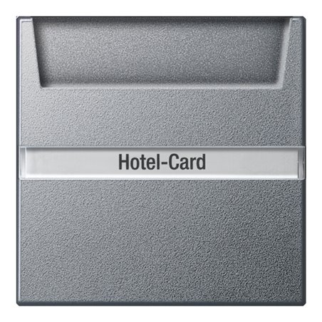 Gira Hotel-Card-Taster alu System55 014026