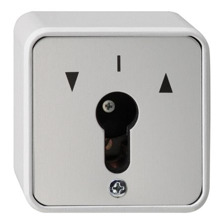 Gira Schlüsselschalter-Einsatz 2-polig, AP-WG 014430