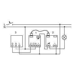 Busch-Jaeger Univ.-Zentraldimmer REG 60-500W 2TE 6583