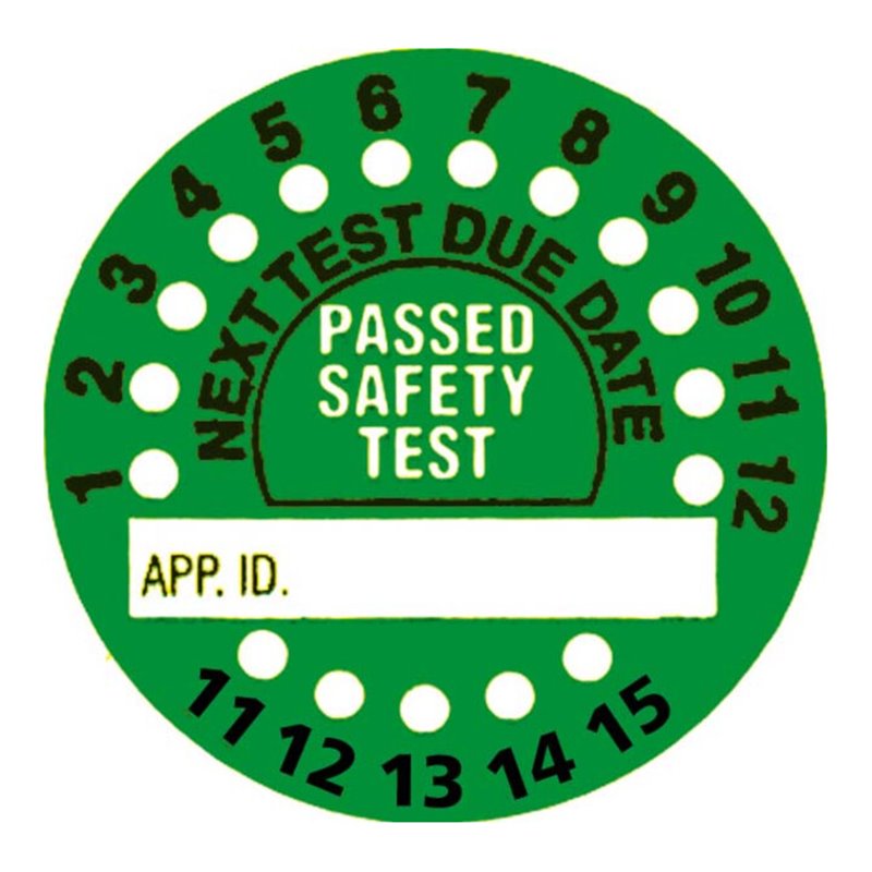 Fluke Geräteaufkleber f.Gutbewertung PASS 560R-02 (VE500)
