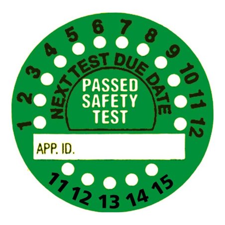 Fluke Geräteaufkleber f.Gutbewertung PASS 560R-02 (VE500)