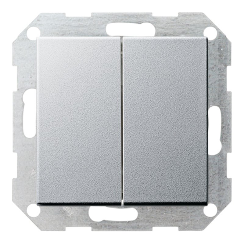 Gira Tast-Serienschalter alu System55 012526