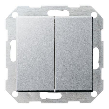 Gira Tast-Serienschalter alu System55 012526