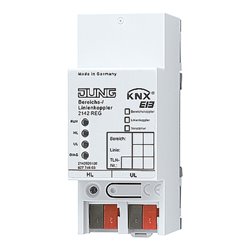Jung KNX Bereichs/Linienkoppl. REG Gehäuse 2TE 2142