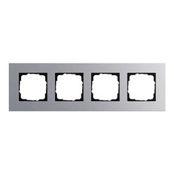 Gira Abdeckrahmen 4f.alu Esprit 021417