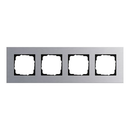 Gira Abdeckrahmen 4f.alu Esprit 021417