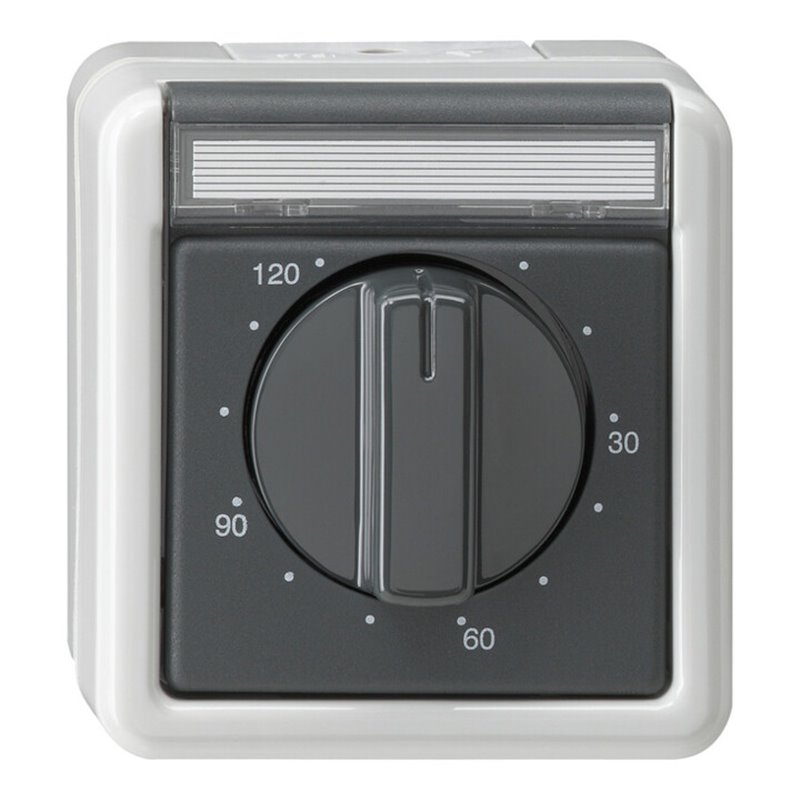 Gira Zeitschalter gr 120Min., AP-WG 032130