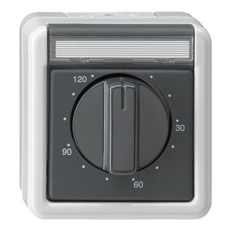 Gira Zeitschalter gr 120Min., AP-WG 032130