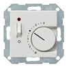Gira Raumthermostat rws/gl Ein Aus, 24V 039303