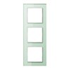 Jung Glasrahmen 3-fach mt/ws waage/senkrecht AC 583 GL WMT