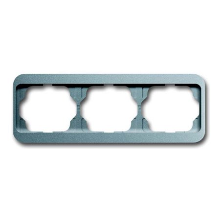 Busch-Jaeger Rahmen 3-fach titan, waager.,alpha 1723-266