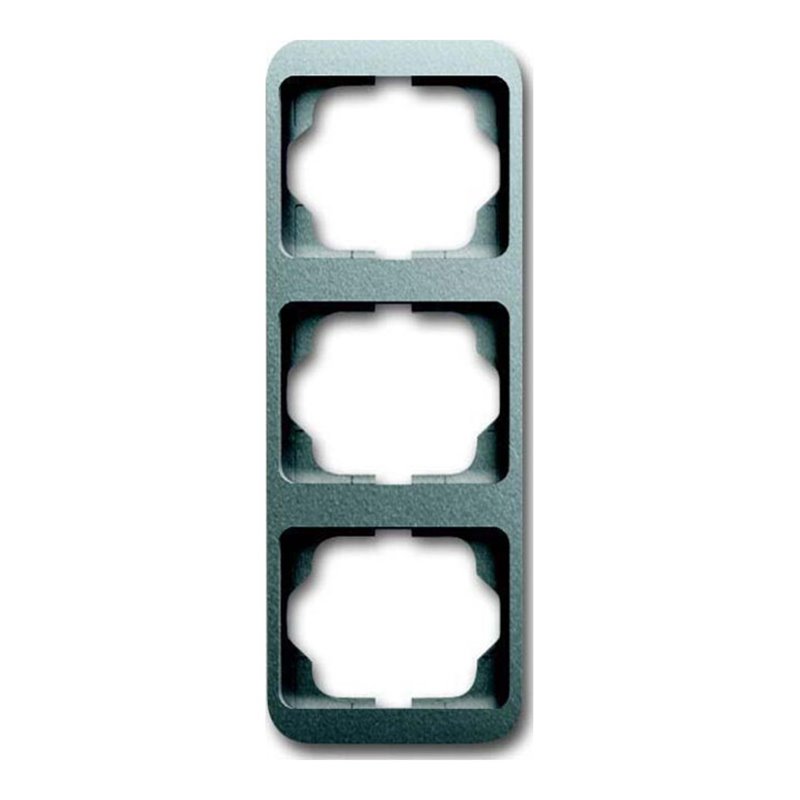 Busch-Jaeger Rahmen 3-fach titan, senkr., alpha 1733-266