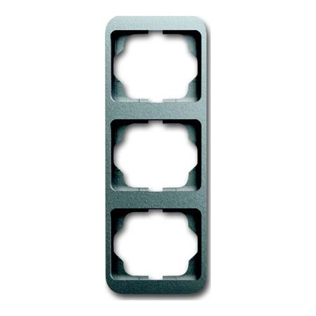 Busch-Jaeger Rahmen 3-fach titan, senkr., alpha 1733-266