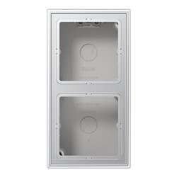 Jung AP-Kappe 2-fach angeformter Rahmen AL 2582 A-L