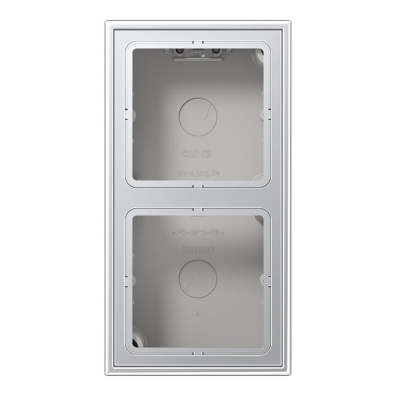 Jung AP-Kappe 2-fach angeformter Rahmen AL 2582 A-L