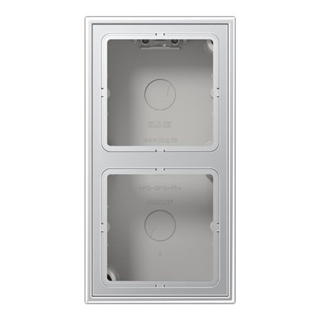 Jung AP-Kappe 2-fach angeformter Rahmen AL 2582 A-L