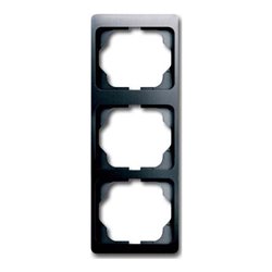 Busch-Jaeger Rahmen 3-fach platin, senkr.,alpha 1733 KA-20