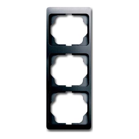 Busch-Jaeger Rahmen 3-fach platin, senkr.,alpha 1733 KA-20