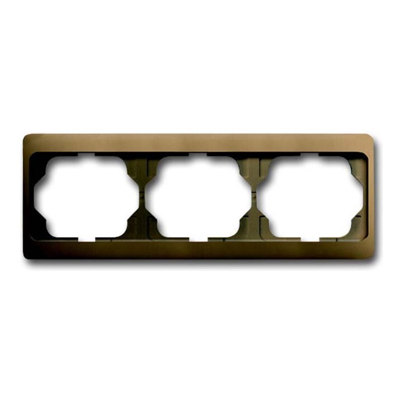 Busch-Jaeger Rahmen 3-fach bronze, waager.alpha 1723 KA-21