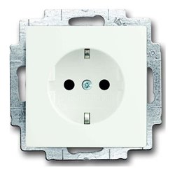 Busch-Jaeger Steckdose sws/matt m.LED-Orient.licht 20 EUCBLI-884