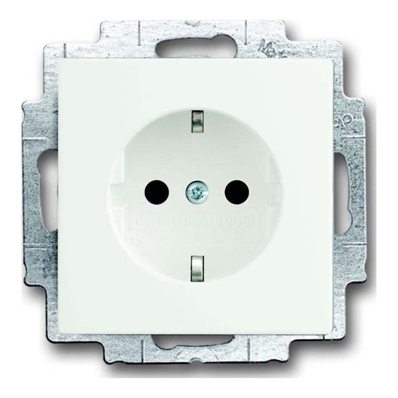 Busch-Jaeger Steckdose sws/matt m.LED-Orient.licht 20 EUCBLI-884