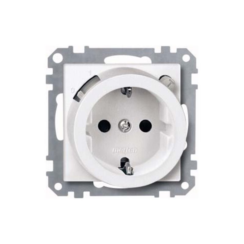 Merten Steckdosen-Einsatz pws für 60er Einbaudose 232819