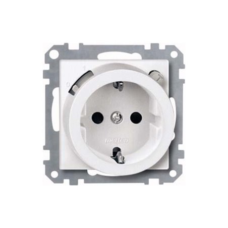 Merten Steckdosen-Einsatz pws für 60er Einbaudose 232819