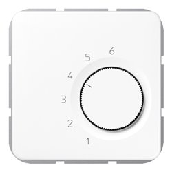 Jung Raumtemperaturregler aws 1-pol.Wechsl.AC230V TR CD 236 WW