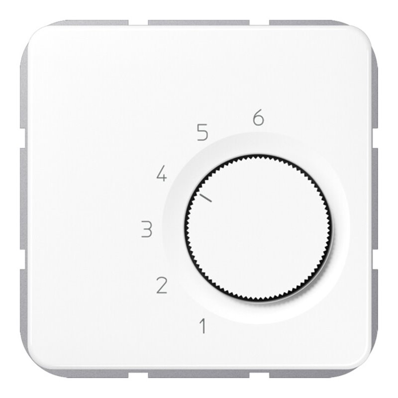 Jung Raumtemperaturregler aws 1-pol.Wechsl.AC230V TR CD 236 WW