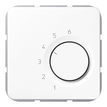 Jung Raumtemperaturregler aws 1-pol.Wechsl.AC230V TR CD 236 WW