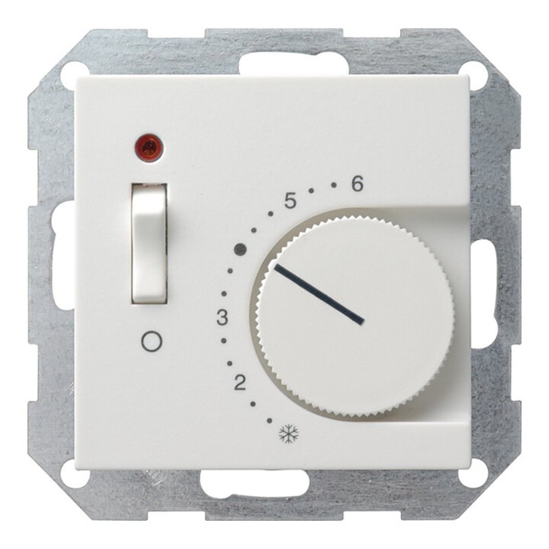 Gira Raumthermostat rws-gl Ein Aus 039203