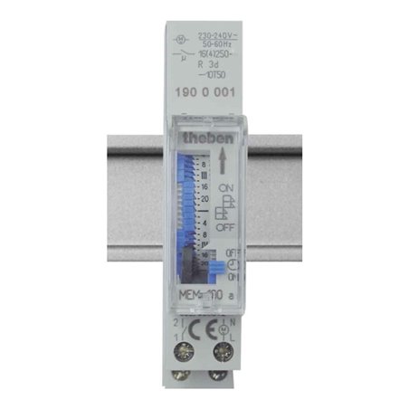 Theben Schaltuhr 1S, Woche MEM 190 a