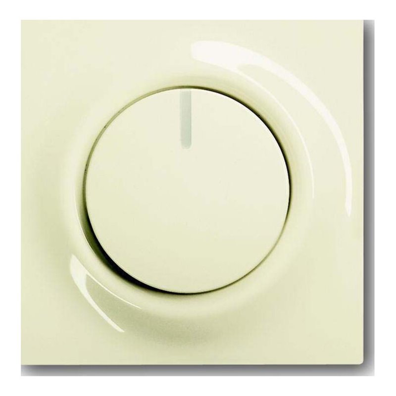 Busch-Jaeger Zentralscheibe elf/ws für Drehdimmer 6540-72