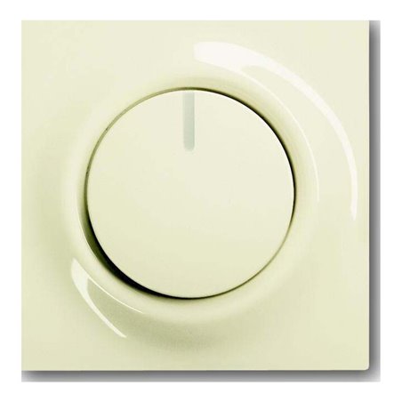 Busch-Jaeger Zentralscheibe elf/ws für Drehdimmer 6540-72
