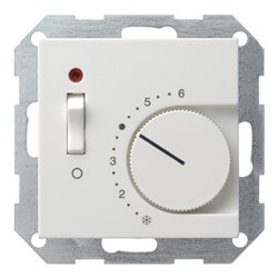Gira Raumthermostat rws Ein/Aus, System55 039227