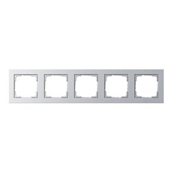 Gira Abdeckrahmen 5f.alu E2 021525