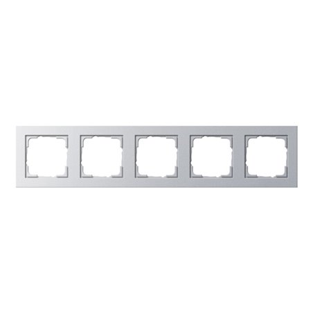 Gira Abdeckrahmen 5f.alu E2 021525