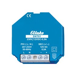 Eltako Schaltnetzteil SNT61-230V12VDC-0,5A