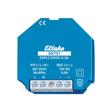 Eltako Schaltnetzteil SNT61-230V12VDC-0,5A